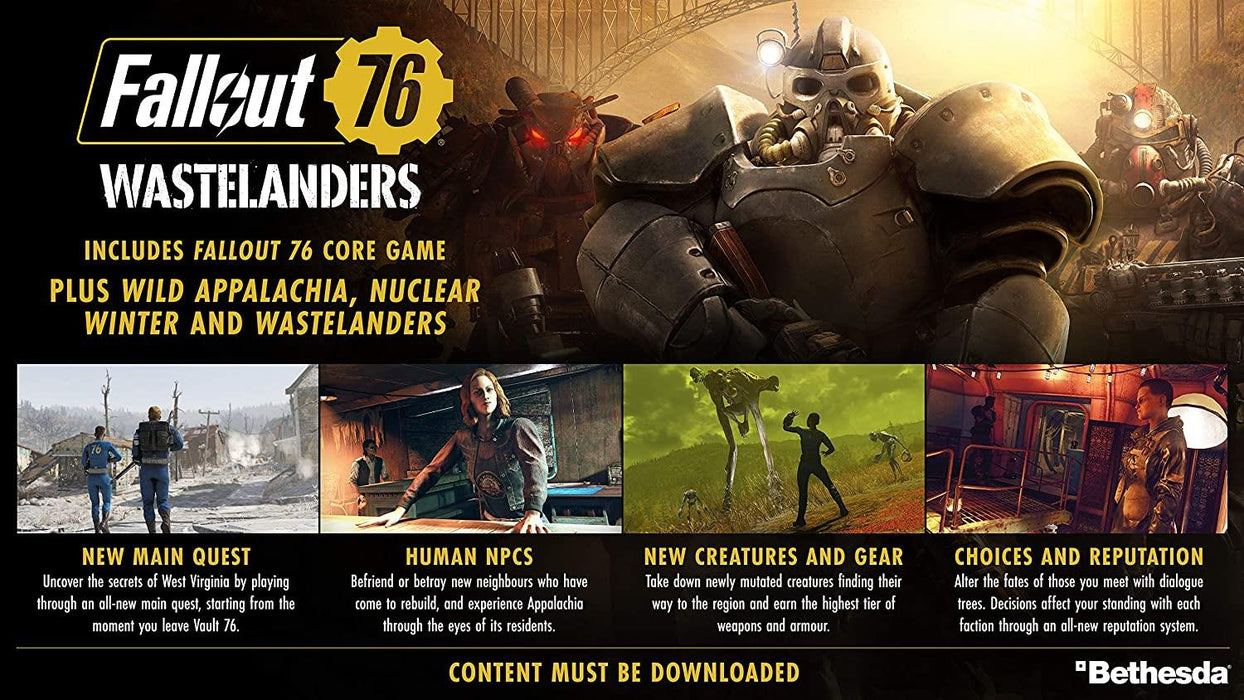 PS4 - Fallout 76 Wastelanders PlayStation 4