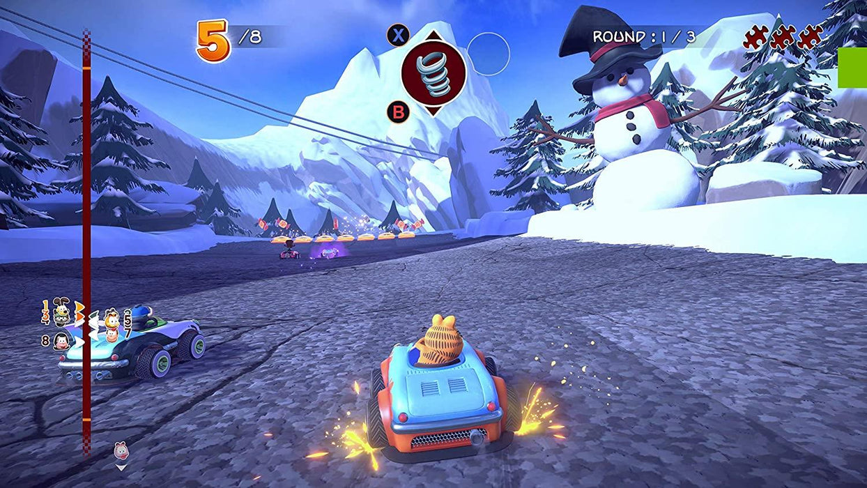 PS4 - Garfield Kart Furious Racing PlayStation 4
