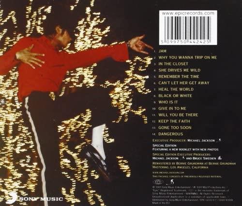 Michael Jackson Dangerous CD