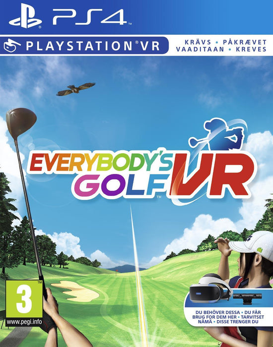 PS4 - Everybody's Golf VR PlayStation 4 PSVR Required (Nordic)
