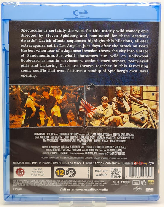 Blu-ray - 1941 (Danish Import) English Language