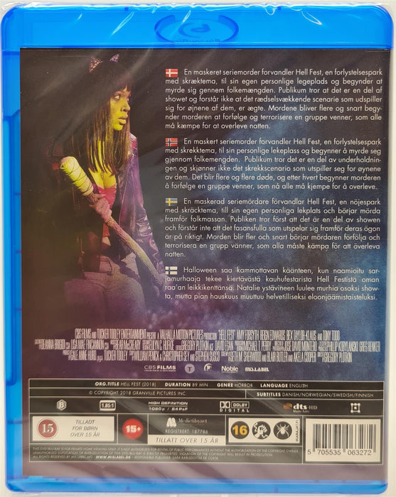 Blu-ray - Hell Fest (Danish Import) English Language