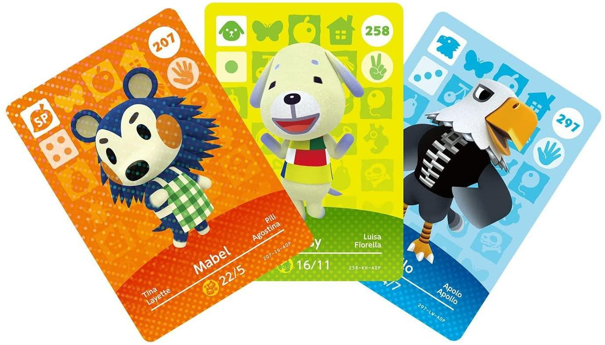 Animal Crossing Happy Home Designer Amiibo Cards Pack Series 3
