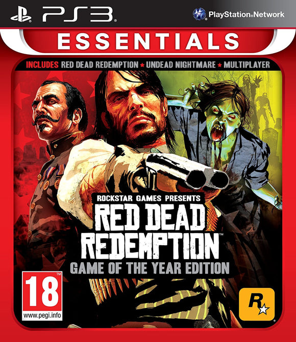 Red Dead Redemption Game of the Year Edition GOTY PlayStation 3 PS3