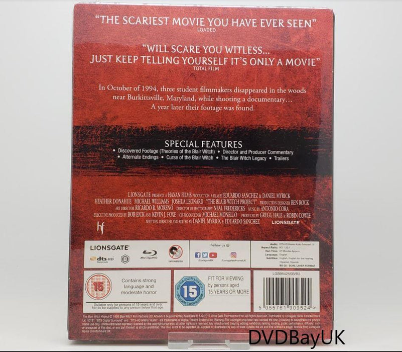 The Blair Witch Project Steelbook Blu-ray