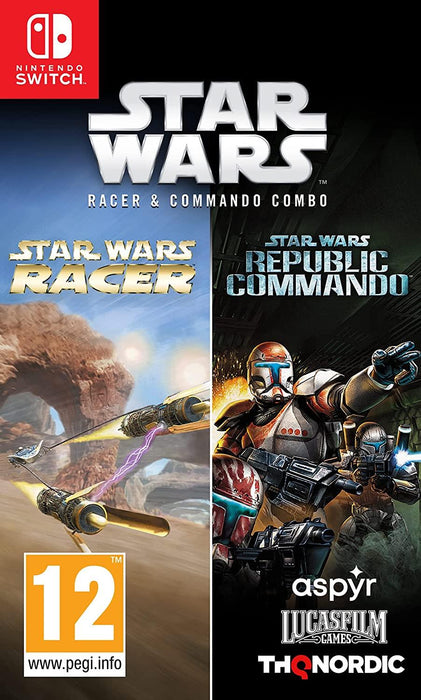 Nintendo Switch - Star Wars Racer and Commando Combo