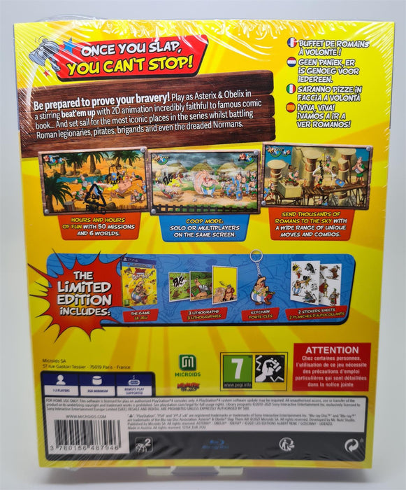 PS4 - Asterix & Obelix: Slap Them All Limited Edition PlayStation 4