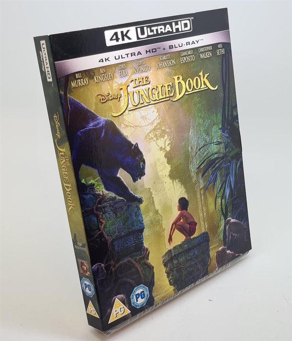4K Blu-ray - The Jungle Book 4K Ultra HD + Blu-ray