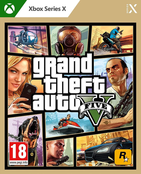 Xbox Series X - Grand Theft Auto V GTA 5