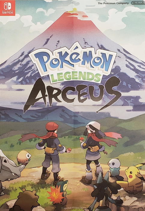 Acc - Pokemon Legends: Arceus Nintendo Switch Poster 60cm x 42cm