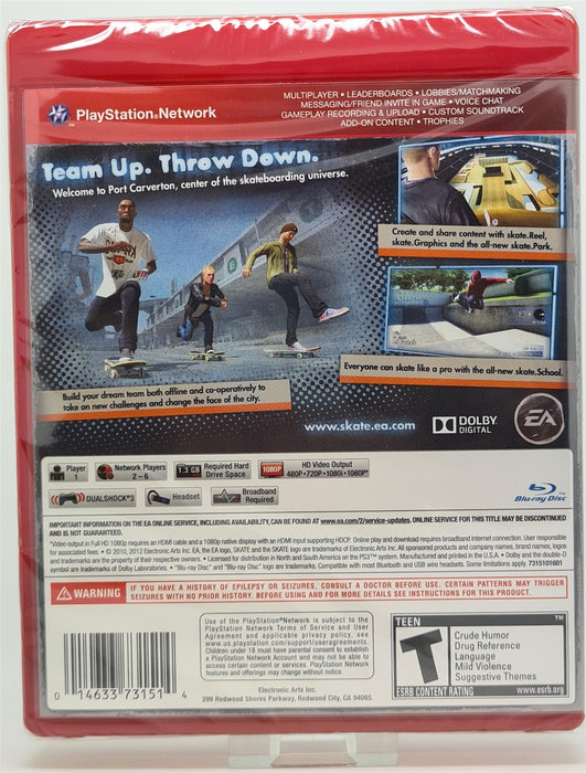 Skate 3 PS3 - Download PS3 PKG & ISOs