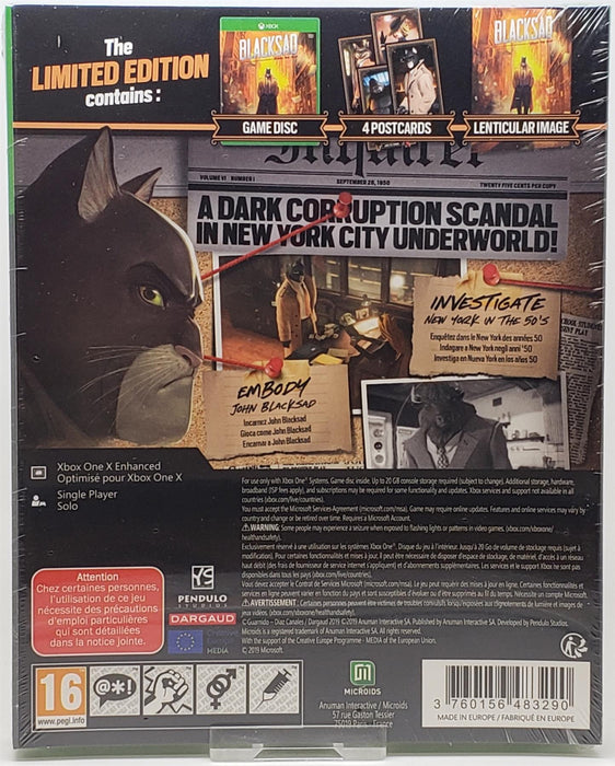 Blacksad: Under the Skin Limited Edition - Xbox One