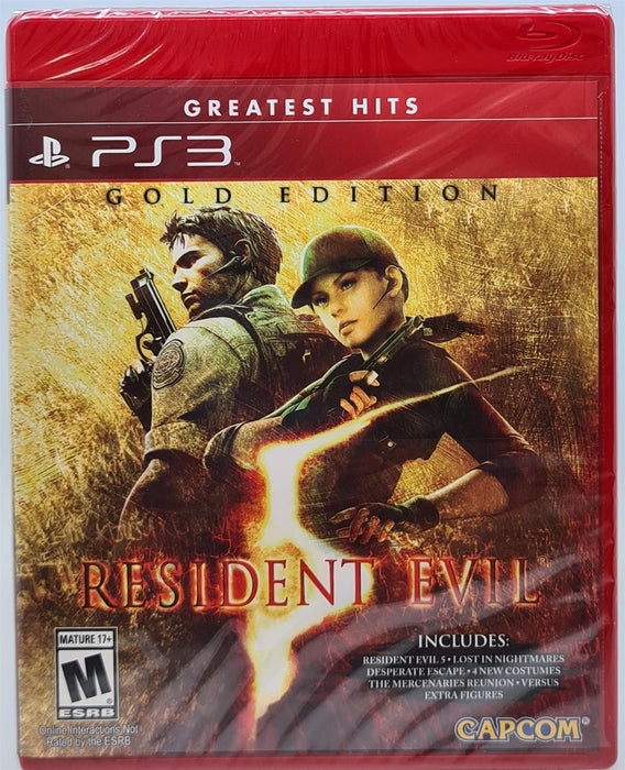 PS3 - Resident Evil 5: Gold Edition PlayStation 3