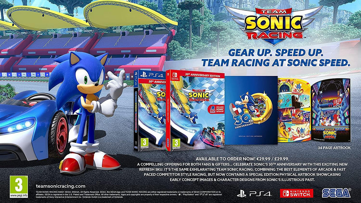 Nintendo Switch - Team Sonic Racing 30th Anniversary Edition