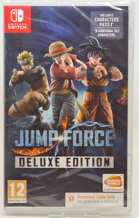 Nintendo Switch - Jump Force Deluxe Edition (Code in a box)