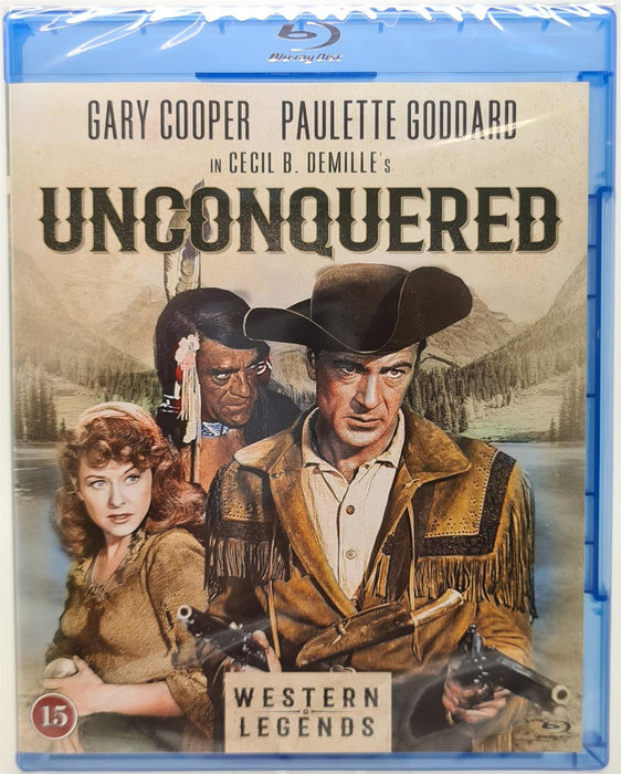 Blu-ray - The Unconquered Gary Cooper (Danish Import) English Language
