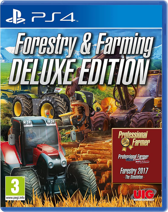 PS4 - Farmer & Forestry Deluxe Edition (3 Full Games) PlayStation 4