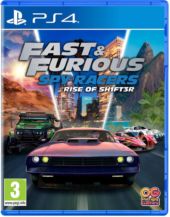 PS4 - Fast and Furious Spy Racers Rise of SH1FT3R PlayStation 4