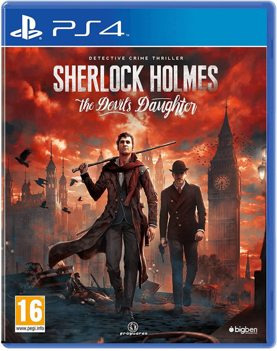 PS4 - Sherlock Holmes The Devil's Daughter PlayStation 4 Brand New Sealed