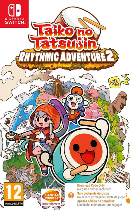 Nintendo Switch - Taiko no Tatsujin Rhythmic Adventure 2 (Code In A Box)