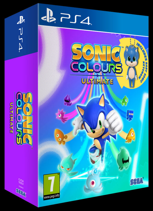 PS4 - Sonic Colours Ultimate with Baby Sonic Keychain PlayStation 4