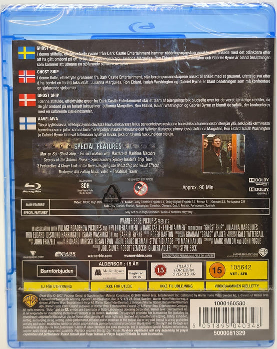 Blu-ray - Ghost Ship (Danish Import) English Language